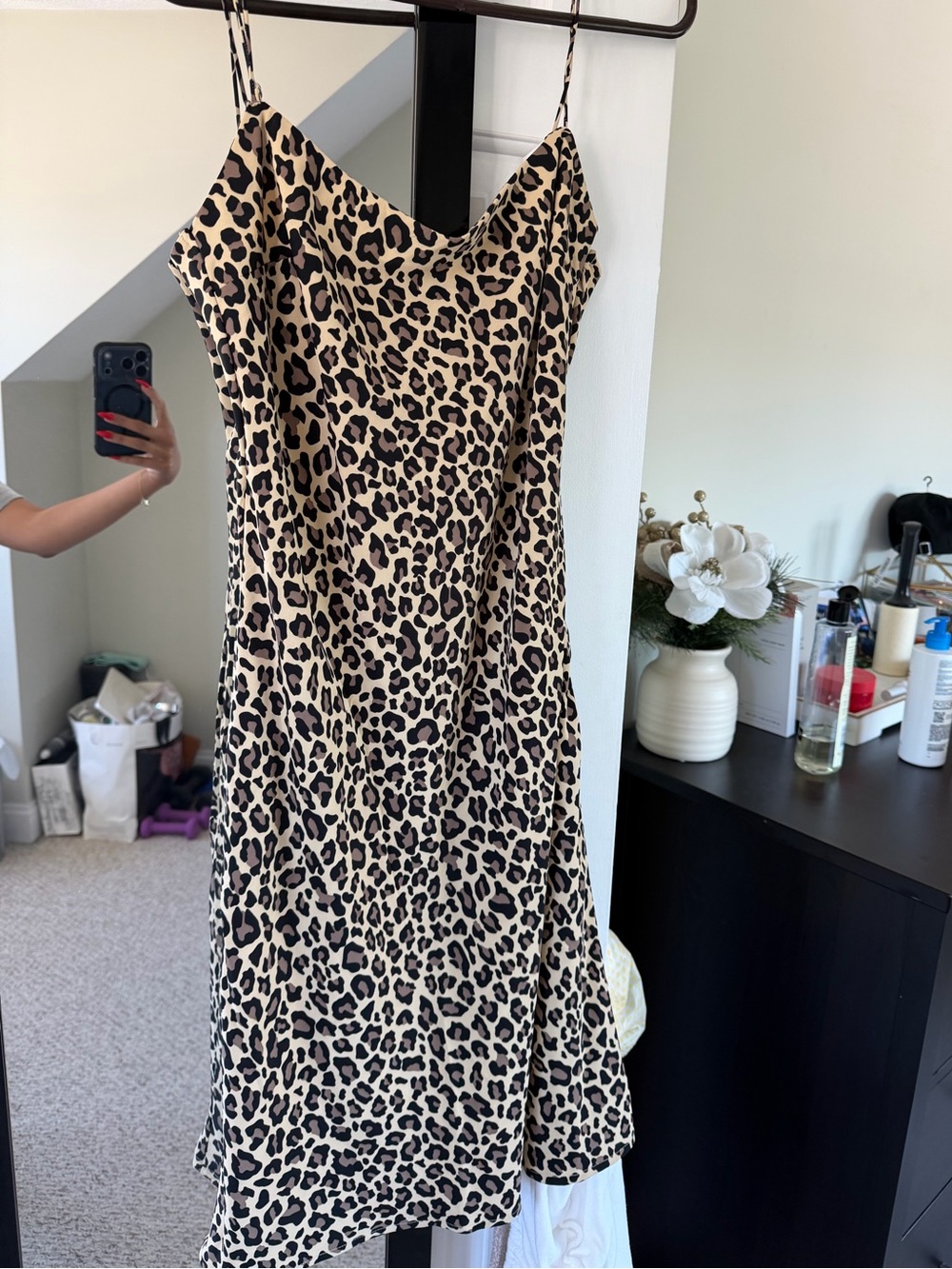 Abercrombie Cheetah Print Midi Dress